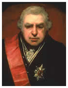 Sir Joseph Banks - from a painting by Thomas Phillips