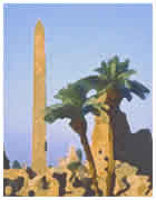 An obelisk commisioned
by Queen Hatshepsut.